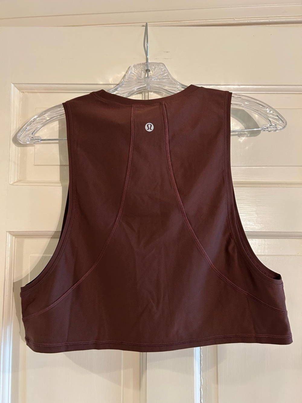 Lululemon Espresso Brown Cropped Muscle Tank Top Size 4